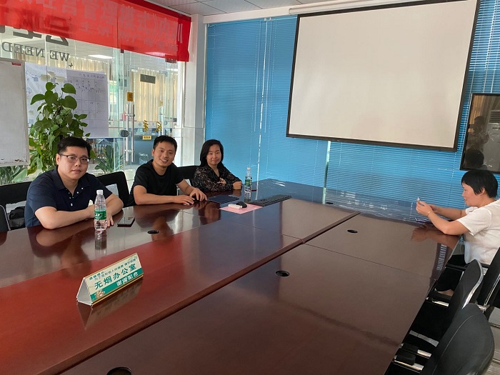 Hangzhou dongkun Technology Co., Ltd. came to visit our company